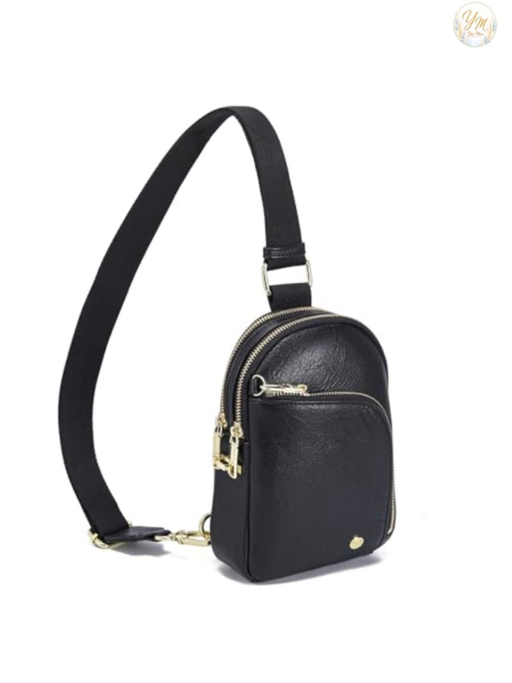 Anti Theft Crossbody Bag RFID Blocking Vegan Leather Sling Purse Travel